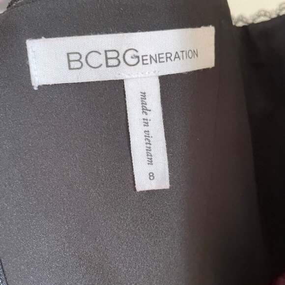 Fairy Grunge Lace Slip Dress Womens sz 8 Midi Sheer Overlay Y2K Whimsigoth BCB - Picture 10 of 12